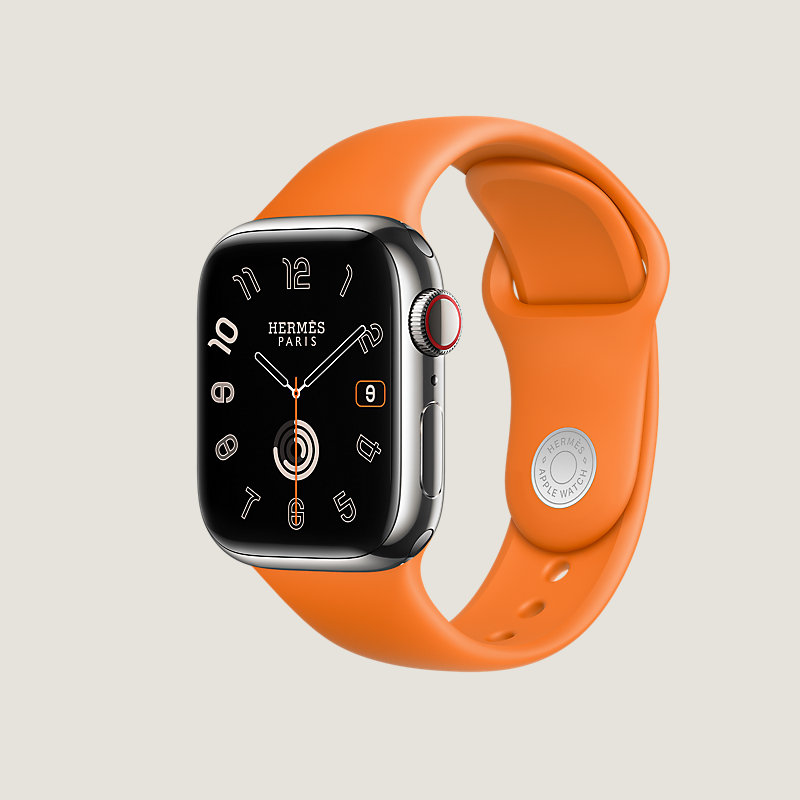 1100 Apple Watch エルメス ルージュ アップル HERMES - 時計